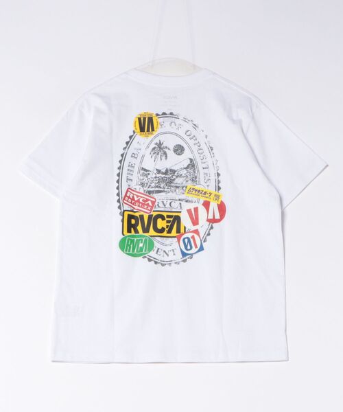 ムラサキスポーツ（ムラサキスポーツ）の「【ムラサキスポーツ限定】MURASAKI ムラサキ × RVCA ルーカ 半袖 Tシャツ BG04AP08（Tシャツ/カットソー・メンズ・ブラック/ホワイト/グレー・S/M/L）」の19枚目の写真