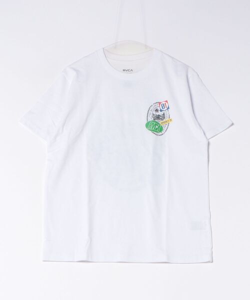 ムラサキスポーツ（ムラサキスポーツ）の「【ムラサキスポーツ限定】MURASAKI ムラサキ × RVCA ルーカ 半袖 Tシャツ BG04AP08（Tシャツ/カットソー・メンズ・ブラック/ホワイト/グレー・S/M/L）」の18枚目の写真