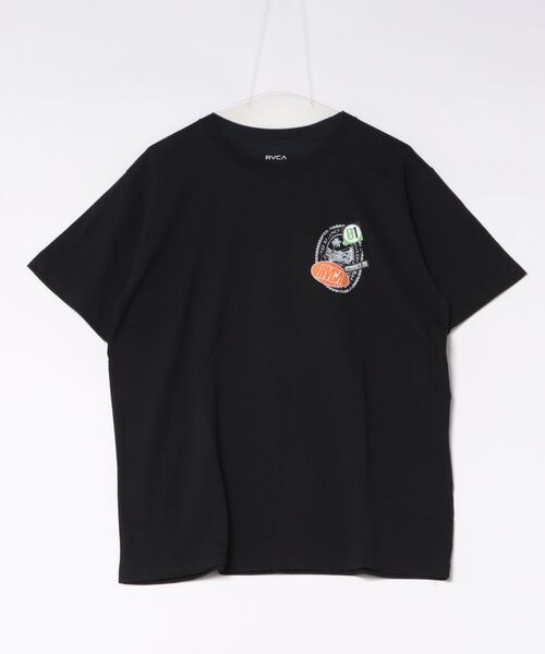ムラサキスポーツ（ムラサキスポーツ）の「【ムラサキスポーツ限定】MURASAKI ムラサキ × RVCA ルーカ 半袖 Tシャツ BG04AP08（Tシャツ/カットソー・メンズ・ブラック/ホワイト/グレー・S/M/L）」の20枚目の写真