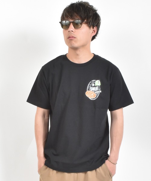 ムラサキスポーツ（ムラサキスポーツ）の「【ムラサキスポーツ限定】MURASAKI ムラサキ × RVCA ルーカ 半袖 Tシャツ BG04AP08（Tシャツ/カットソー・メンズ・ブラック/ホワイト/グレー・S/M/L）」の8枚目の写真