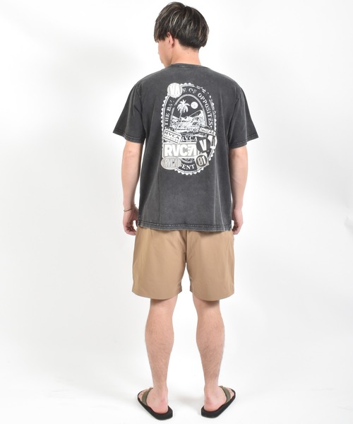 ムラサキスポーツ（ムラサキスポーツ）の「【ムラサキスポーツ限定】MURASAKI ムラサキ × RVCA ルーカ 半袖 Tシャツ BG04AP08（Tシャツ/カットソー・メンズ・ブラック/ホワイト/グレー・S/M/L）」の15枚目の写真