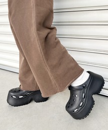 ボリュームソールクロッグサンダル
