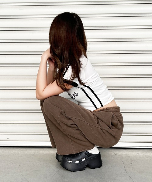 attagirl(アタガール)の「ボリュームソールクロッグサンダル(サンダル・レディース・ホワイト/ブラック・L/M)」の12枚目の写真