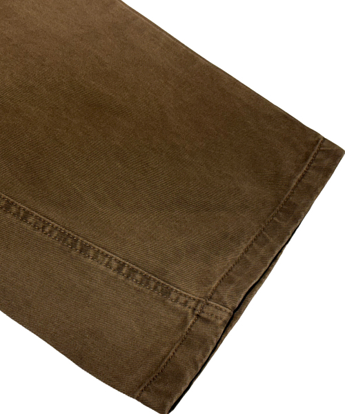 STIGMA(スティグマ)の「WASHED BELT CURVED PANTS BROWN(その他パンツ・メンズ・その他・X-LARGE/MEDIUM/LARGE)」の9枚目の写真