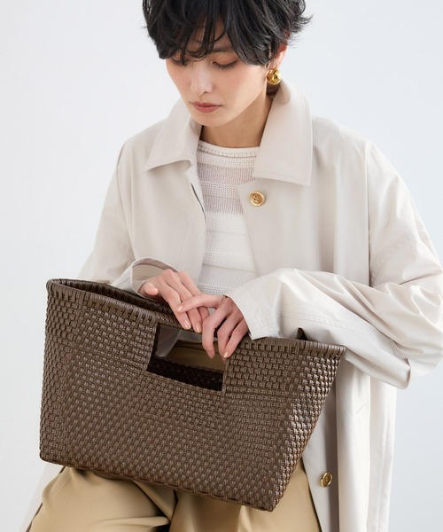 VELETTO(ベレット)の「VELETTO(ヴェレット) / メルカドバッグ【Oggi掲載アイテム】(ハンドバッグ・レディース・ブラウン/ベージュ・FREE)」の16枚目の写真