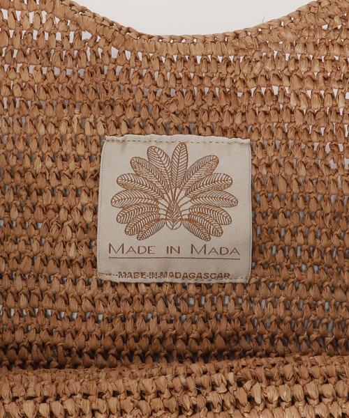La TOTALITE(ラトータリテ)の「MADE IN MADA /メイドインマダ DOMOINA バッグ(かごバッグ・レディース・ベージュ・FREE)」の4枚目の写真