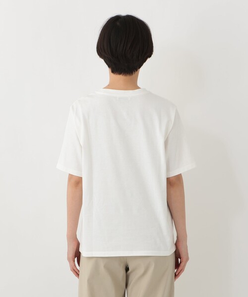 Afternoon Tea（アフタヌーンティー）の「プリントTシャツ/DOG（Tシャツ/カットソー・レディース・オフホワイト/アイボリー・MEDIUM）」の3枚目の写真