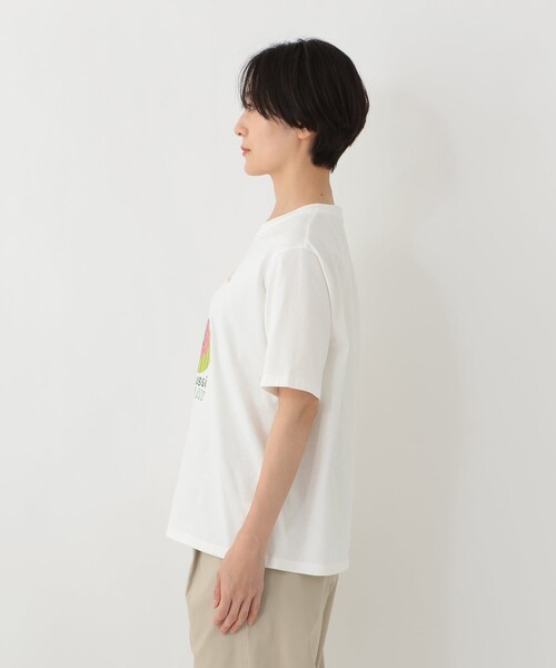 Afternoon Tea（アフタヌーンティー）の「プリントTシャツ/DOG（Tシャツ/カットソー・レディース・オフホワイト/アイボリー・MEDIUM）」の4枚目の写真