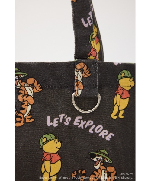 Disney SERIES CREATED by MUS（ディズニーシリーズクリエイテッドバイエムユーエス）の「MD EXPLORE トートバッグ / POOH（トートバッグ・レディース・ブルー系その他/イエロー系その他/ブラック系その他/ホワイト系その他・FREE）」の13枚目の写真