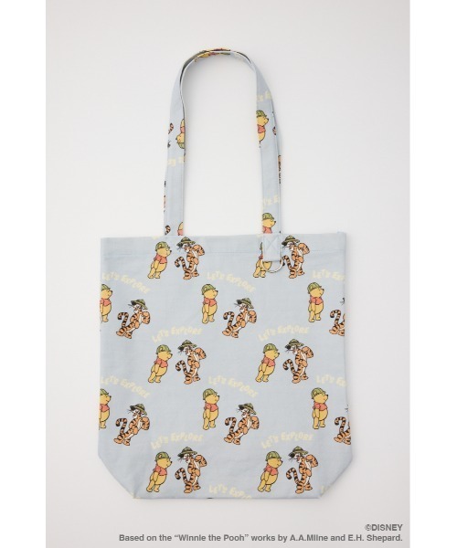 Disney SERIES CREATED by MUS（ディズニーシリーズクリエイテッドバイエムユーエス）の「MD EXPLORE トートバッグ / POOH（トートバッグ・レディース・ブルー系その他/イエロー系その他/ブラック系その他/ホワイト系その他・FREE）」の17枚目の写真