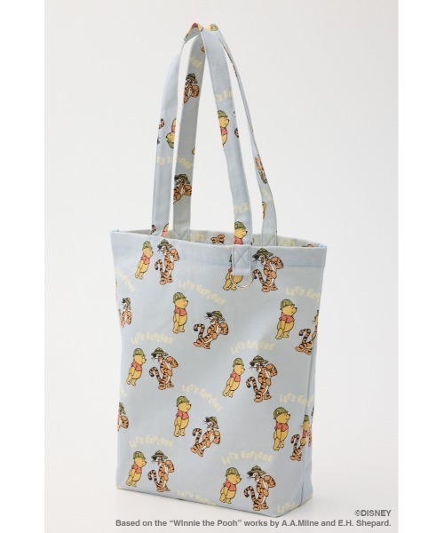 Disney SERIES CREATED by MUS（ディズニーシリーズクリエイテッドバイエムユーエス）の「MD EXPLORE トートバッグ / POOH（トートバッグ・レディース・ブルー系その他/イエロー系その他/ブラック系その他/ホワイト系その他・FREE）」の19枚目の写真