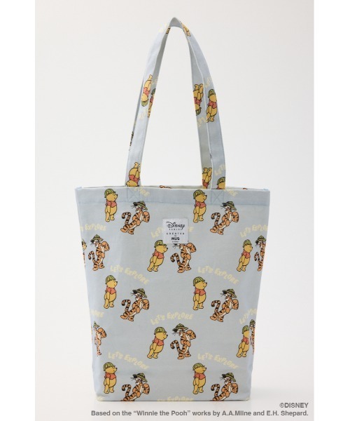 Disney SERIES CREATED by MUS（ディズニーシリーズクリエイテッドバイエムユーエス）の「MD EXPLORE トートバッグ / POOH（トートバッグ・レディース・ブルー系その他/イエロー系その他/ブラック系その他/ホワイト系その他・FREE）」の21枚目の写真
