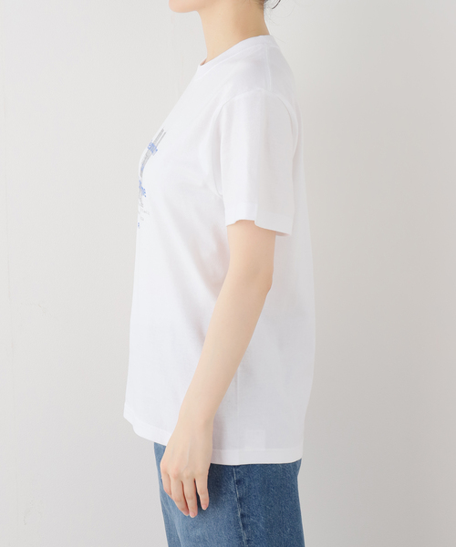 B.C STOCK(ベーセーストック)の「手洗い可 / ANGE IN DISGUISE / アンジ イン ディスガイズ Notre-Dame Reproduction(Tシャツ/カットソー・レディース・ホワイト・FREE)」の3枚目の写真