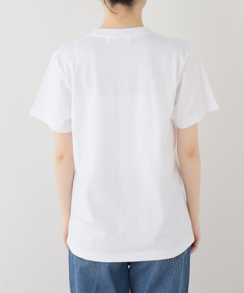 B.C STOCK(ベーセーストック)の「手洗い可 / ANGE IN DISGUISE / アンジ イン ディスガイズ Notre-Dame Reproduction(Tシャツ/カットソー・レディース・ホワイト・FREE)」の2枚目の写真