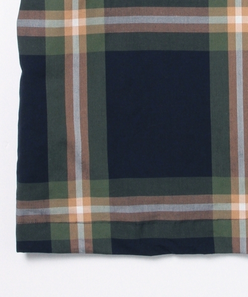 BEAMS BOY(ビームスボーイ)の「BEAMS BOY / ボーイ ビッグタータンチェック 半袖シャツ(シャツ/ブラウス・レディース・ナチュラル/サックスブルー/ネイビー・ONE SIZE)」の21枚目の写真