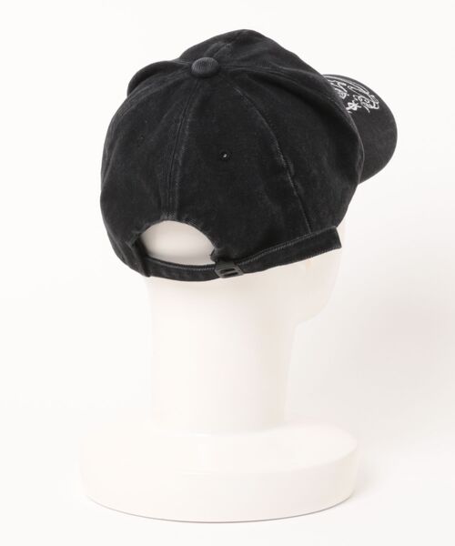 L.H.P(エルエイチピー)の「ERINAIE/エリナイエ/MOON DARKGREY WASH BALL CAP(キャップ・レディース・ブラック・F)」の2枚目の写真