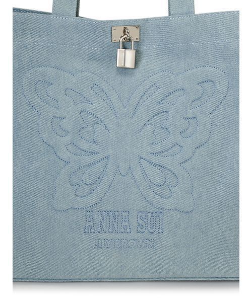 LILY BROWN(リリーブラウン)の「【LILY BROWN×ANNA SUI】バリエーショントートバッグ(トートバッグ・レディース・ブルー/アイボリー/パープル・F)」の11枚目の写真