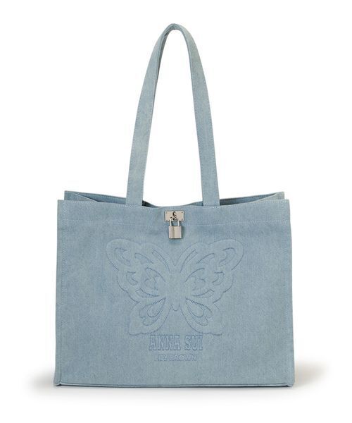 LILY BROWN(リリーブラウン)の「【LILY BROWN×ANNA SUI】バリエーショントートバッグ(トートバッグ・レディース・ブルー/アイボリー/パープル・F)」の19枚目の写真