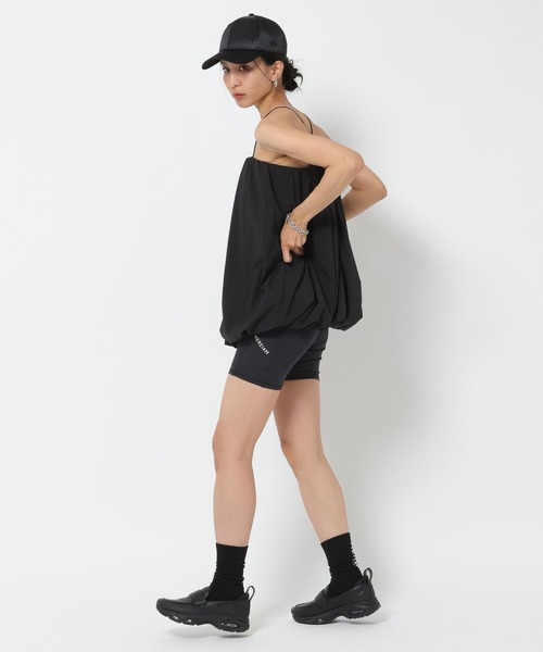 HEREIAM（ヘレイアム）の「着丈調整可能!【HEREIAM】撥水&軽量&接触冷感&UVカット/撥水Comfyキャミソール（キャミソール・レディース・ブラック/ライトピンク・FREE）」の4枚目の写真