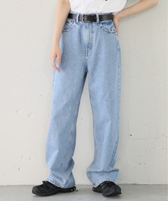 別注】＜upper hights for conte＞タックデニムパンツ UN（デニム