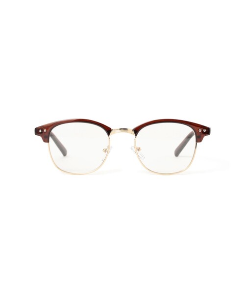 BEAMS BOY(ビームスボーイ)の「ブロー型 レンズ メガネ(メガネ・レディース・ブラウン/その他・ONE SIZE)」の4枚目の写真