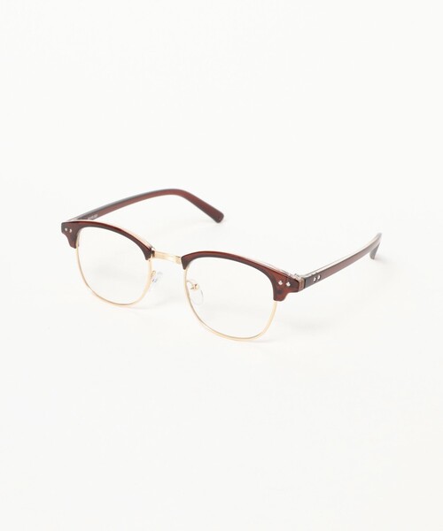 BEAMS BOY(ビームスボーイ)の「ブロー型 レンズ メガネ(メガネ・レディース・ブラウン/その他・ONE SIZE)」の5枚目の写真