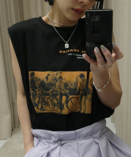 CLARA SATIN TANK TOP（タンクトップ）｜Ameri（アメリ）の