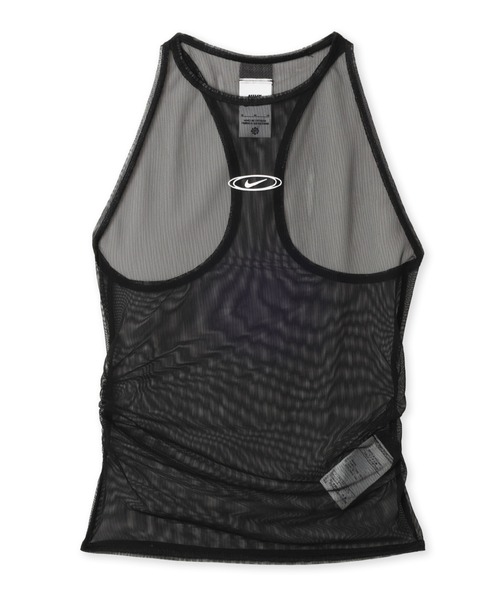 NIKE(ナイキ)の「NIKE AS W NK STREET GFX SHEER TANK / ナイキ ウィメンズ ストリート GFX シアー タンク 【SP】(タンクトップ・レディース・ホワイト/ブラック・S/M/L)」の6枚目の写真