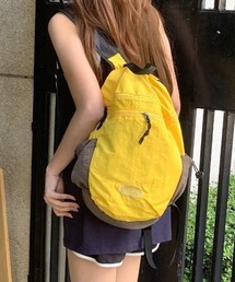 【A4サイズ対応可◎大容量】ナイロン バイカラー デイパック リュック バックパック