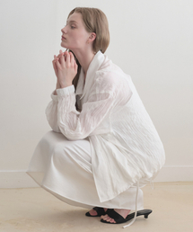 texture Summer wind Jacket (white)