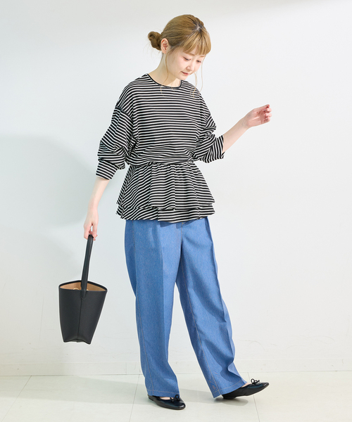 B.C STOCK(ベーセーストック)の「《追加2》《2点セット》【WEB限定】フリルビスチェレイヤードロンTEE(Tシャツ/カットソー・レディース・ホワイト系その他/ホワイト/ブラック/ブラック系その他・FREE)」の18枚目の写真