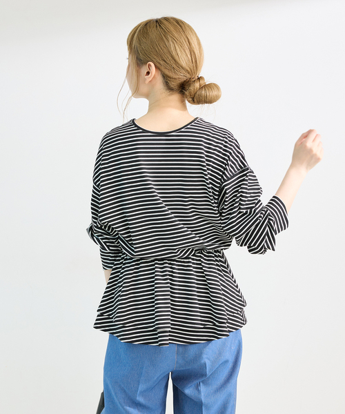 B.C STOCK(ベーセーストック)の「《追加2》《2点セット》【WEB限定】フリルビスチェレイヤードロンTEE(Tシャツ/カットソー・レディース・ホワイト系その他/ホワイト/ブラック/ブラック系その他・FREE)」の22枚目の写真