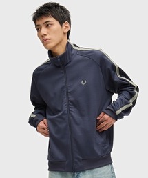 FRED PERRY（フレッドペリー）の「【先行予約受付中】Two Tone Mesh Tape Track Jacket/ツートーンメッシュテープトラックジャケット（ジャージ）」
