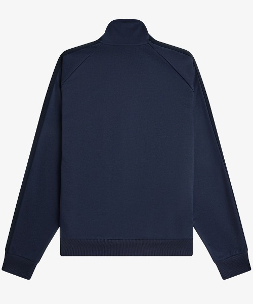 FRED PERRY(フレッドペリー)の「Two Tone Mesh Tape Track Jacket/ツートーンメッシュテープトラックジャケット(ジャージ・メンズ・ネイビー・S/M/L)」の4枚目の写真