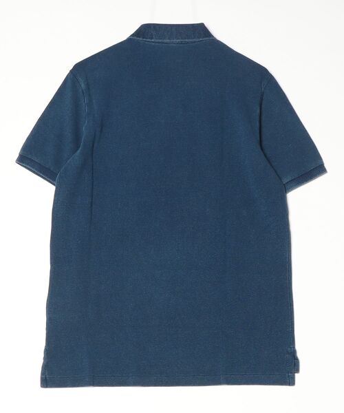 POLO RALPH LAUREN（ポロ ラルフ ローレン）の「クラシック フィット インディゴ メッシュ ポロシャツ（ポロシャツ・メンズ・ブルー・S/M/L/XL/XS/XXL）」の2枚目の写真
