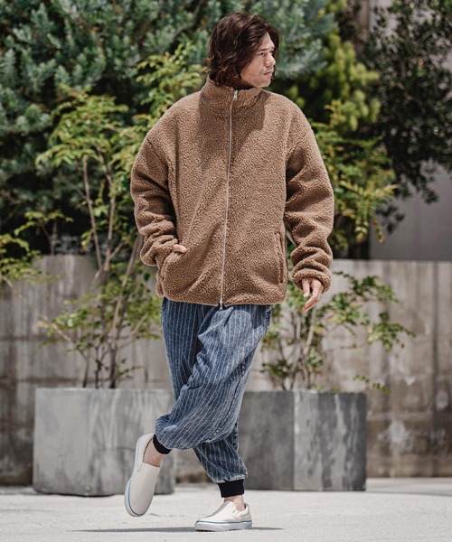 CAMBIO(カンビオ)の「mp15208-Chemical Stripe Tucked Balloon Pants バルーンデニムパンツ(MIU-262-011)(デニムパンツ・メンズ・ブラック系その他/ネイビー系・S/M/L)」の17枚目の写真