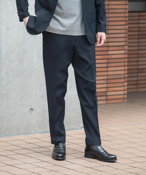 URBAN RESEARCH DOORS(アーバンリサーチドアーズ)の「LIFE STYLE TAILOR 4WAYストレッチツイルコンフォータブルパンツ(その他パンツ・メンズ・ネイビー/グレー系その他/キャメル・LARGE/SMALL/X-LARGE/MEDIUM)」の1枚目の写真