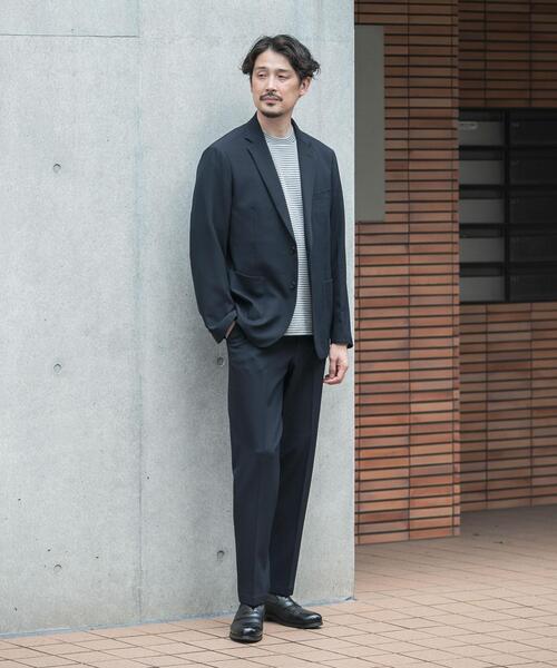URBAN RESEARCH DOORS(アーバンリサーチドアーズ)の「LIFE STYLE TAILOR 4WAYストレッチツイルコンフォータブルパンツ(その他パンツ・メンズ・ネイビー/グレー系その他/キャメル・LARGE/SMALL/X-LARGE/MEDIUM)」の8枚目の写真