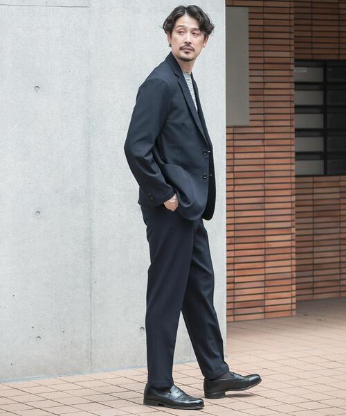 URBAN RESEARCH DOORS(アーバンリサーチドアーズ)の「LIFE STYLE TAILOR 4WAYストレッチツイルコンフォータブルパンツ(その他パンツ・メンズ・ネイビー/グレー系その他/キャメル・LARGE/SMALL/X-LARGE/MEDIUM)」の7枚目の写真