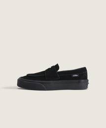 VANS（バンズ）の「キッズ ローファー 53 / Loafer 53 BLACK/BLACK VN000Z7JBKA1（ローファー）」