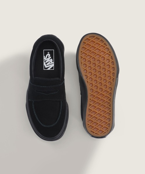 VANS(バンズ)の「キッズ ローファー 53 / Loafer 53 BLACK/BLACK VN000Z7JBKA1(ローファー・キッズ・ブラック・1/2/11/3/12/13)」の3枚目の写真