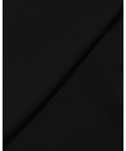 MOAA(モア)の「サイドシェアリングVネックキャップスリーブTシャツ(Tシャツ/カットソー・レディース・タン/スカイブルー/ブラック/ホワイト・MEDIUM/SMALL)」の9枚目の写真