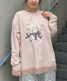 Candy Stripper | CULT BUNNY BORDER トップス(Tシャツ/カットソー)