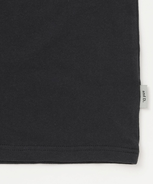 and D. petit main(アンドディープティマイン)の「【親子リンク】DADバックロゴ刺しゅうビック半袖Tシャツ(Tシャツ/カットソー・レディース・ホワイト/ブラック・F)」の11枚目の写真