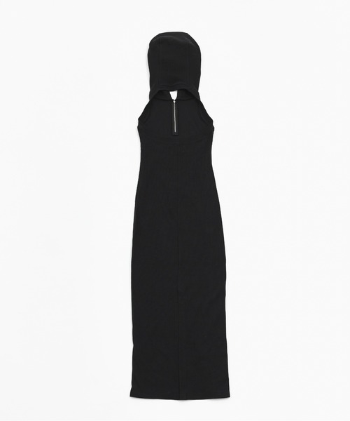 BEEDEN（ビーデン）の「LOGO ZIP HOLTER DRESS（ワンピース・レディース・カモフラージュ/ブラック・FREE）」の9枚目の写真