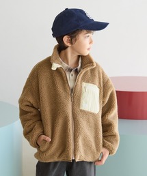 BAYFLOW（ベイフロー）の「[選べる無地2色＆柄2色]EVERY ボアブルゾン[110~150cm](KIDS)（ブルゾン）」