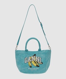 GANNI | Small Easy Shopper Banana Print(トートバッグ)