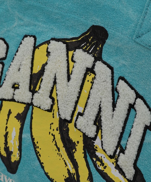GANNI(ガニー)の「Small Easy Shopper Banana Print(トートバッグ・レディース・その他1・ONE SIZE)」の4枚目の写真