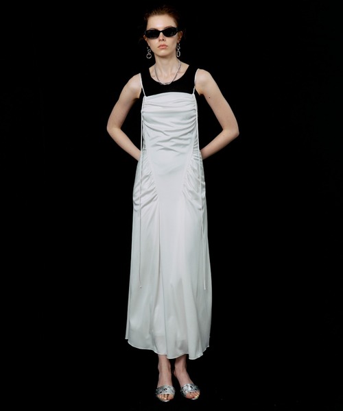 JOSE MOON（ジョゼムーン）の「GATHER CUT DRESS/ギャザーカットドレス