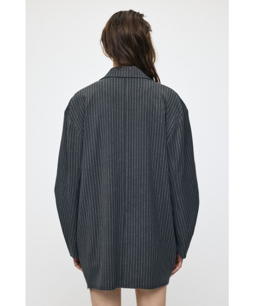 MOUSSY(マウジー)の「OVERSIZED ジャケット(その他アウター・レディース・グレー/ネイビー・FREE)」の9枚目の写真